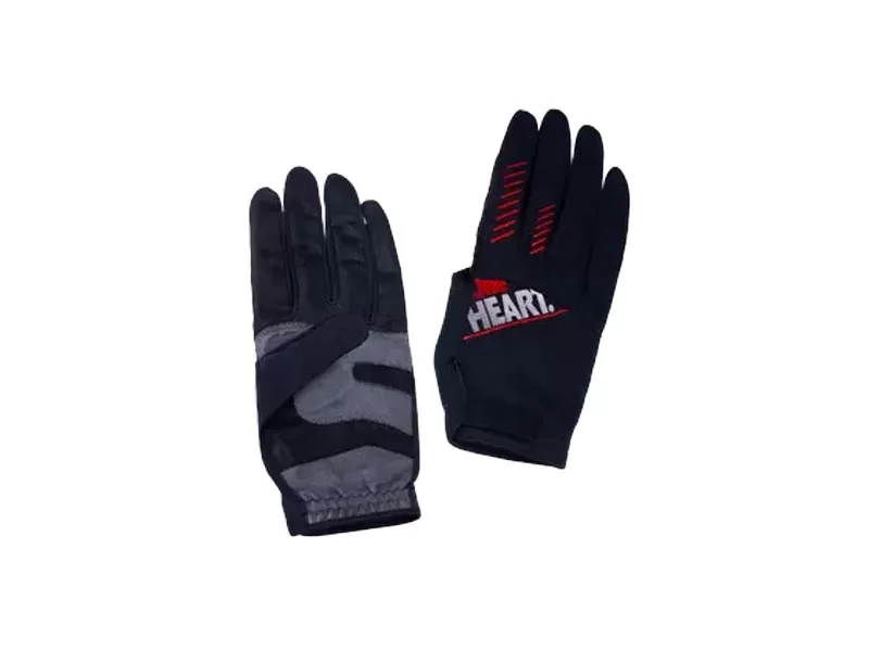One Heart Elegant Gloves Red White